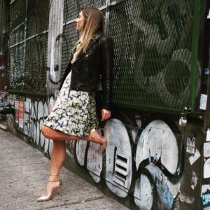 JCrew silk floral dress